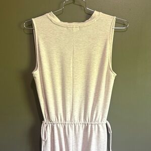 Banana Republic Medium Cream/Oatmeal Dress Drawstring & Pockets - EUC!